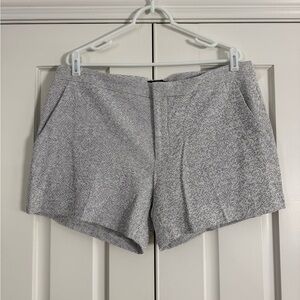 NWT Banana Republic Black & White Textured Shorts Size 14